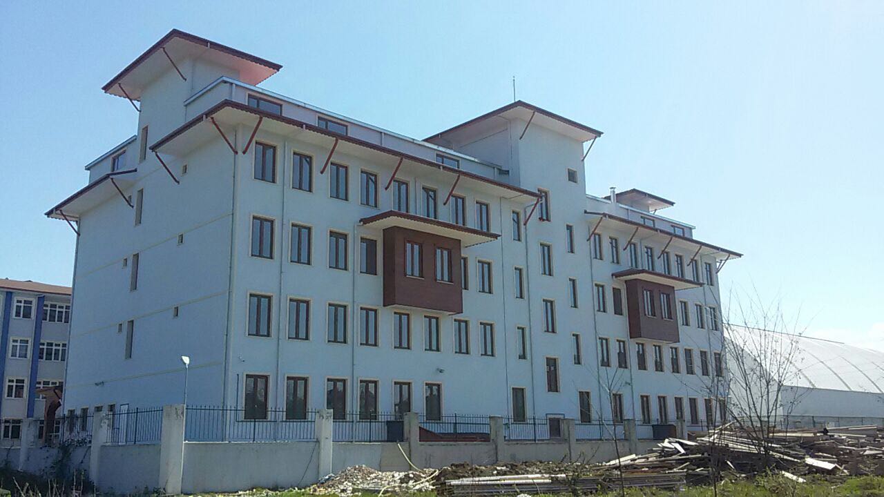 Samsun Çarşamba 200 Kişilik Yurt Binası İnşaatı